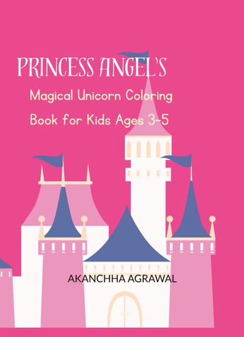 Magical Unicorn Coloring Book for Kids Ages 3–5