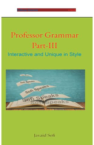 Professor Grammar Part-III (e-book)