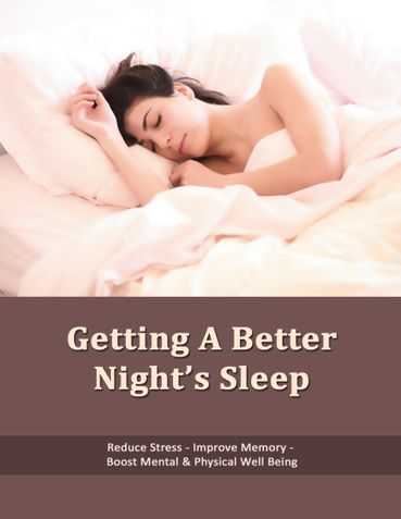 Getting a Better Nights Sleep