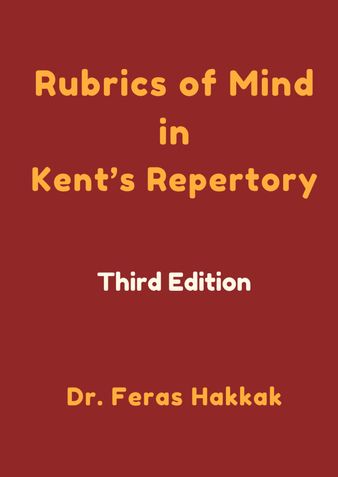 Rubrics of Mind in Kent's Repertory (3rd edition)