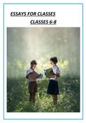 ESSAYS FOR CLASSES 6-8