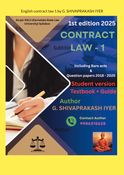 Contract law 1 hybrid book in English