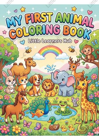 My First Colouring Book For Kids