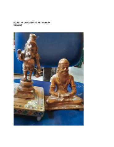AGASTYA UPADESH TO RETNAKARA VALMIKI