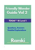 Friendly Wonder Book 2  For TOGAF10 Level 1