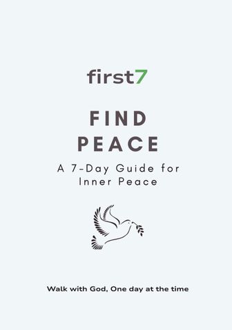 Find Peace: A 7-Day Christian Devotional for Inner Peace (Prayer, Reflection & Journal)