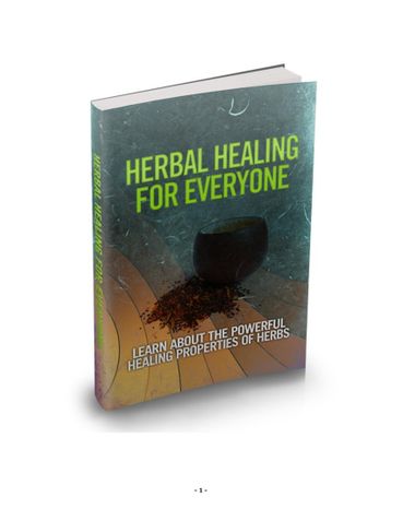 Herbal Healing for everyone