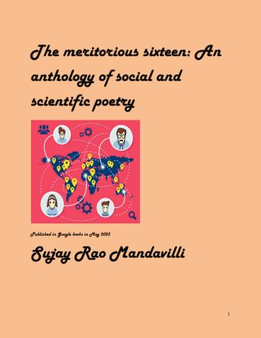 The meritorious sixteen: An anthology of social and scientific poetry