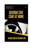 Qashqai Car Care at Home