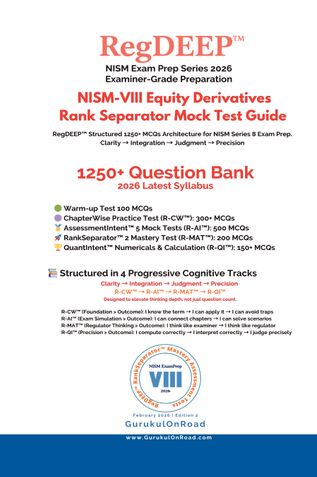 NISM-VIII Equity Derivatives Rank Separator Mock Test Guide 2026