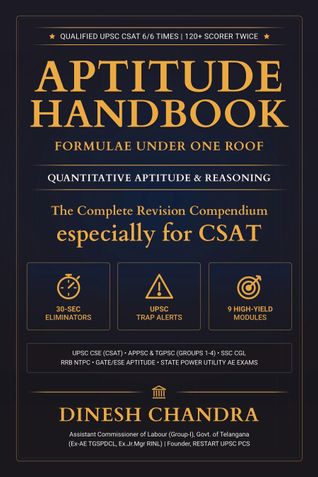 APTITUDE HANDBOOK | FORMULAE UNDER ONE ROOF