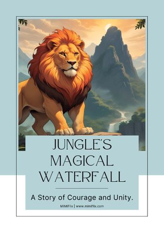 Jungle's Magical Waterfall