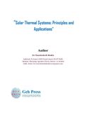 Solar Thermal Systems: Principles and  Applications