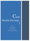 Child Health Nursing - I