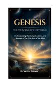 Genesis: The Beginning of Everything— Understanding the Story, Questions, and Message of the First Book of the Bible
