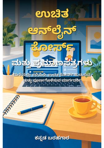 ಉಚಿತ ಆನ್‌ಲೈನ್ ಕೋರ್ಸ್ ಮತ್ತು ಪ್ರಮಾಣಪತ್ರಗಳು - ಕನ್ನಡ ಬರಹಗಾರ