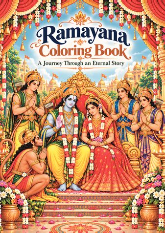 Ramayana Coloring Book