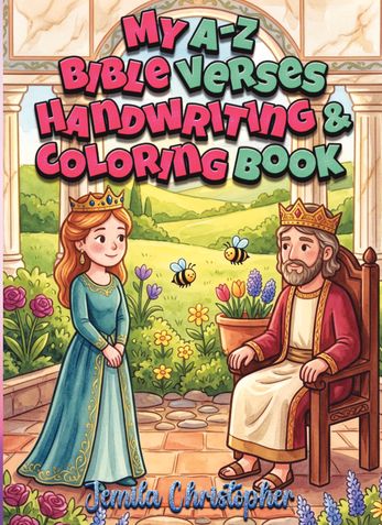 My A–Z Bible Verse Handwriting & Coloring Book