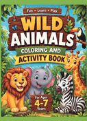 Colouring and Activity Book: BLANK CANVAS BY SHAKTI