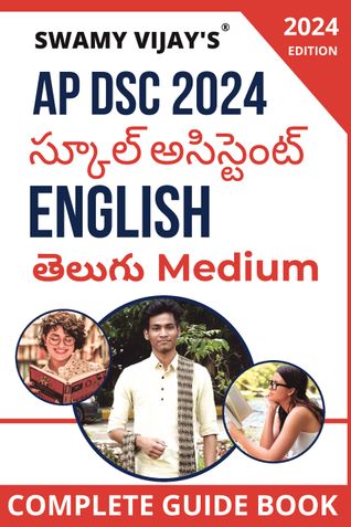 AP DSC SCHOOL ASSISTANT ENGLISH 2024: TELUGU MEDIUM