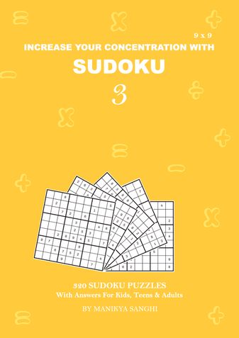 BOOK 3 - INCREASE YOUR CONCENTRATION WITH SUDOKU