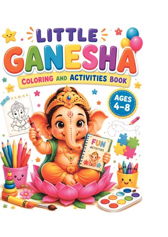 LITTLE GANESHA COLORING AND ACTIVITIES BOOK