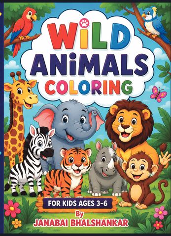 WILD ANIMALS COLORING
