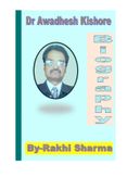 Dr. Awadhesh Kishore  (Biography)