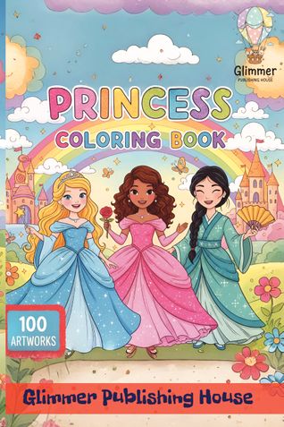 Princess Colouring Book
