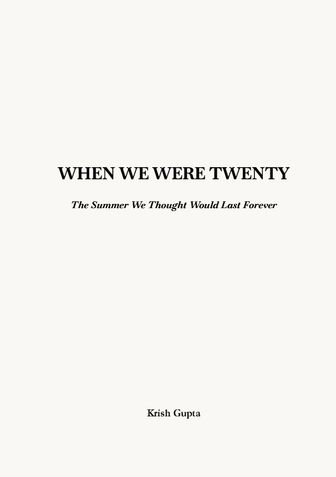 When We Were Twenty!