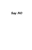 Say NO