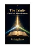 The Trinity: One God, Three Persons