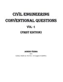 HANDBOOK OF  CIVIL ENGINEERING  QUESTIONS WITH SOLUTIONS BY IES & GATE TOPPER FOR UPSC IES/IAS ASPIRANTS-Vol 1(Annotated)