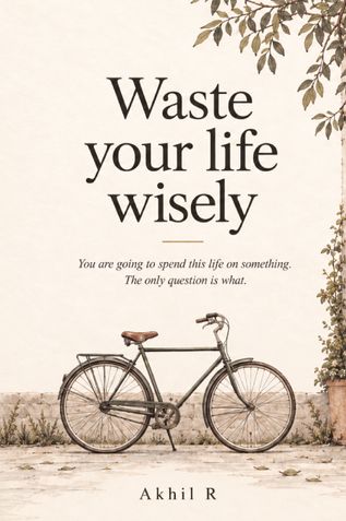 Waste Your Life Wisely