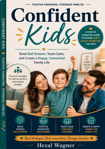 Confident kids: A Positive parenting guide to Building Self-Esteem, teaching a calm happy and connected family life