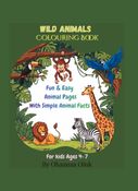 Animals Colouring Books For Kids Ages 4-7