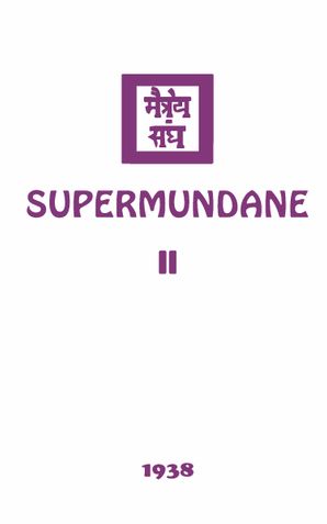 Supermundane II