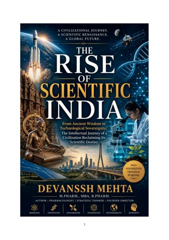 THE RISE OF SCIENTIFIC INDIA