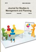 Journal for Studies in Management and Planning, Vol-1 April Part-3