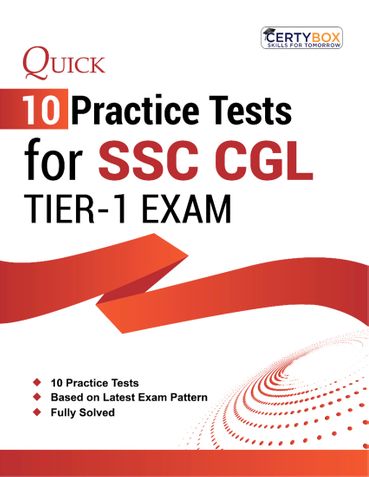 Quick 10 Practice Tests for SSC CGL Exam Tier I 2020