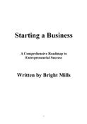 Starting a Business