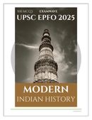 Modern Indian History (1757–1947) for UPSC EPFO & Competitive Exams