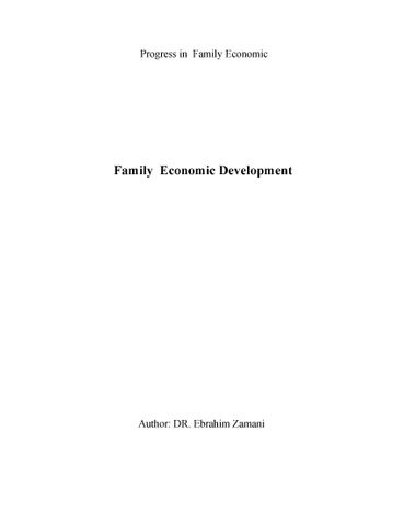 Family  Economic Development
