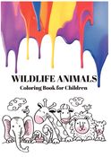 Wildlife Animals Coloring Book