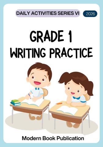 Daily Activities series VI : Grade I writing