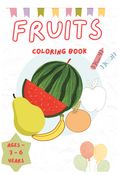 Fruits Coloring Book for kids