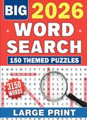 The Big 150 Word Search Book for Adults: Beautiful Themed Puzzles with 3,150 Words to Soothe Your Mind – Large Print + Full Solutions
