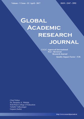 Global Academic Research Journal : April - 2017
