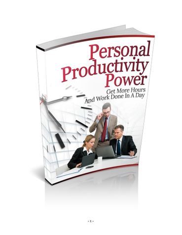 Personal Productivity Power