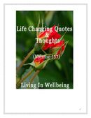 Life Changing Quotes & Thoughts (Volume 137)